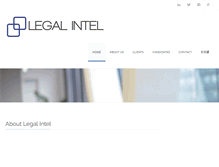 Tablet Screenshot of legal-intel.com